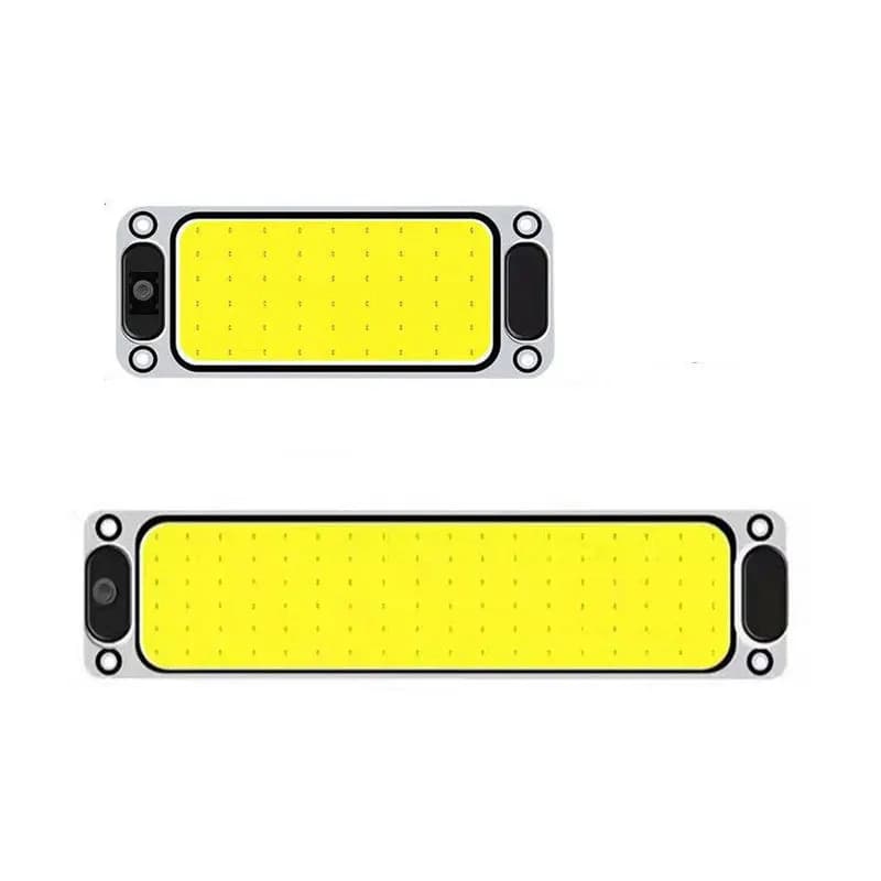# Luce LED per Interni Auto 12-24V, Striscia Luminosa Notturna per Lettura, Lampada a Cupola con Interruttore On/Off per Furgoni, Camion e Autocarri