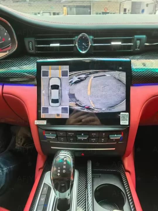 10.26" Android 14 CarPlay Auto Touch Screen For Maserati Quattroporte 2013-2020 Car Radio GPS Multimedia Stereo Player Head Unit