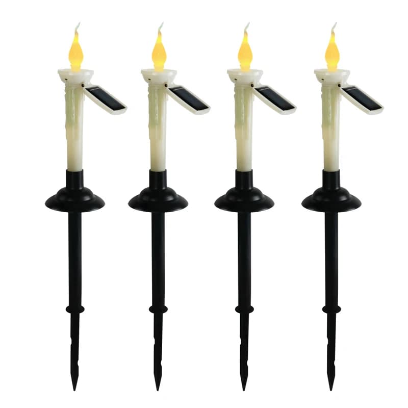 Solar Candle Light Led Candles Flameless Outdoor Garden Light Waterproof Solar Candle Lights for Party Garden Home Decoration