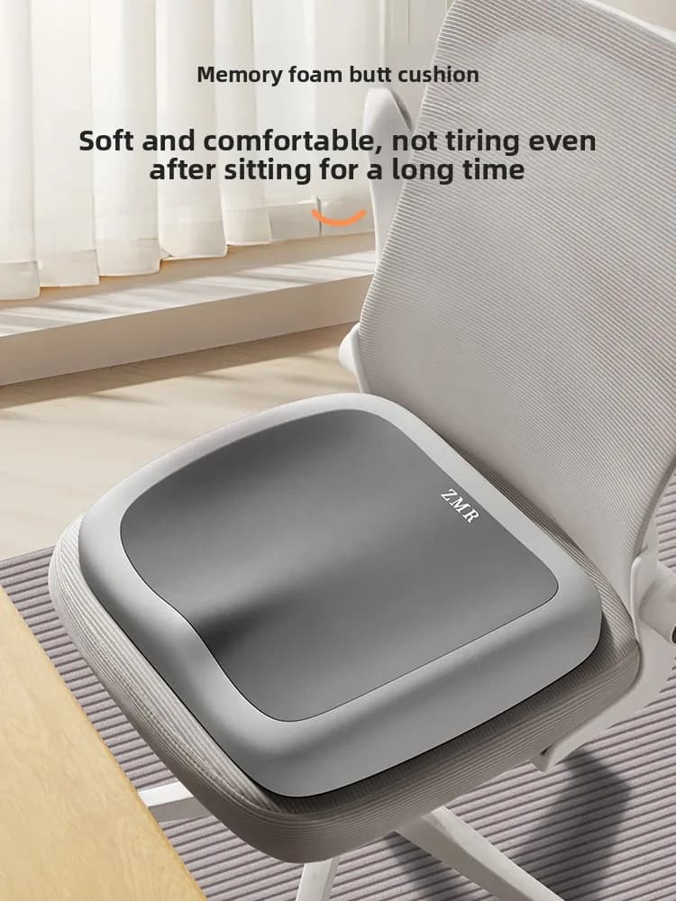 Cuscino per Sedia da Ufficio con Supporto Lombare, Vari Colori, Stile Moderno e Semplice, Ergonomico per Sedute Prolungate
