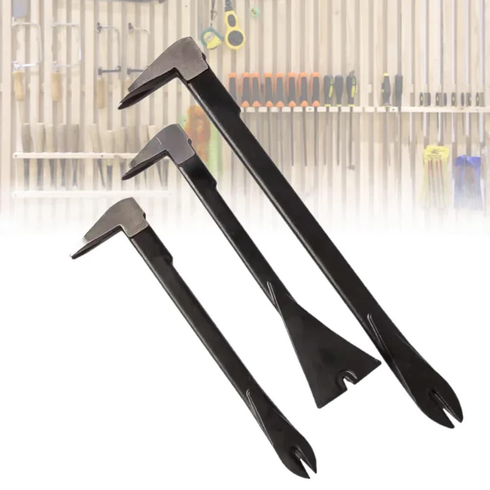 Pry Bar Edc Prybar Pedane Rimozione Graffetta Mini Zampe di Gatto Estrattore di Chiodi Tirare a Mano Corvo Lavorazione del Legno Strumento di Carpenteria Rimozione Domestica