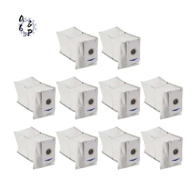 A68P-10Pcs Compatible For ECOVACS Deebot T30 PRO OMNI Replacement Parts Dust Bag Robot Vacuums Accessories