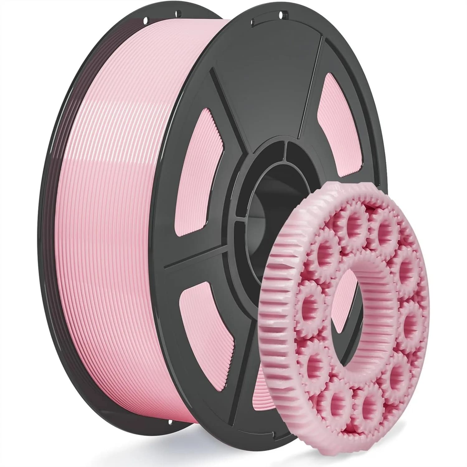 Filamento PETG 1.75mm Rosa, Alta Precisione e Resistenza, Filamento per Stampante 3D 1KG, per la Maggior Parte delle Stampanti FDM, AMS, Dryer Box e