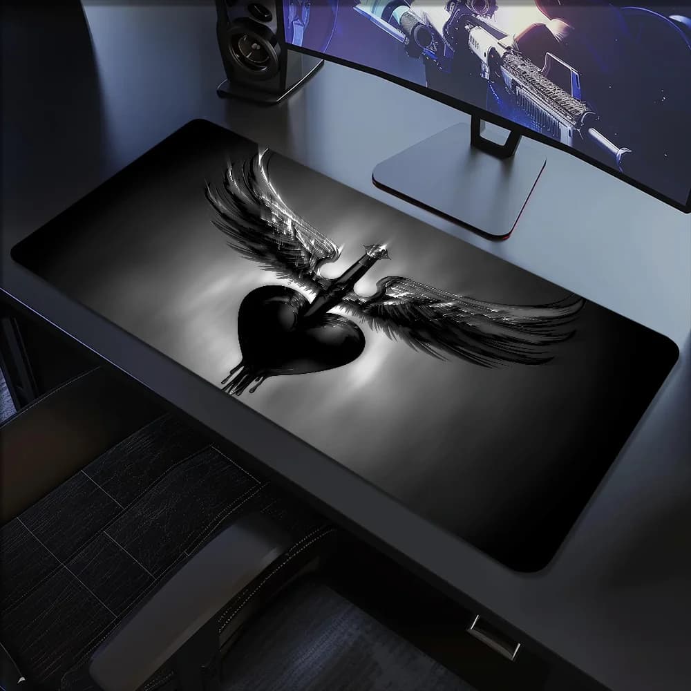 Tappetino per mouse Tappetino per mouse Fascia rigida antiscivolo Lockedge Office Student Gaming Tappetino per scrittura Big Rock Bon addensato Cuscino Jovi