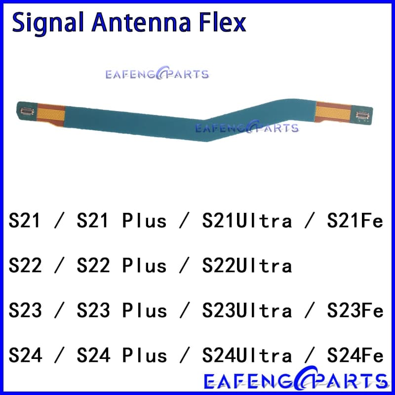 WiFi FPC Cable Connector on Board for For Samsung Galaxy S21 S22 S23 S24 Ultra Fe Plus G991 S906 S911 S928 Signal Antenna Flex