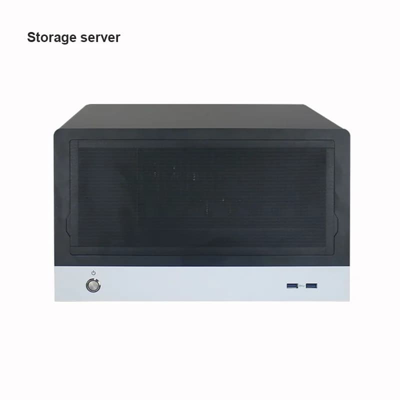Vendita Hot Swap NAS 8 HDD Tools Bays Custodia Supporto M-ATX Scheda madre per archiviazione data cloud USB 3.0 opzionale