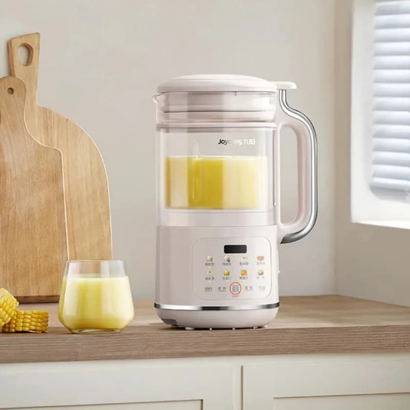 Joyoung 220V 1.2L High-Speed ​​Blender Family Soy Milk Maker Double-Layer Soundproof One-Button Cleaning Kitchen Appliances