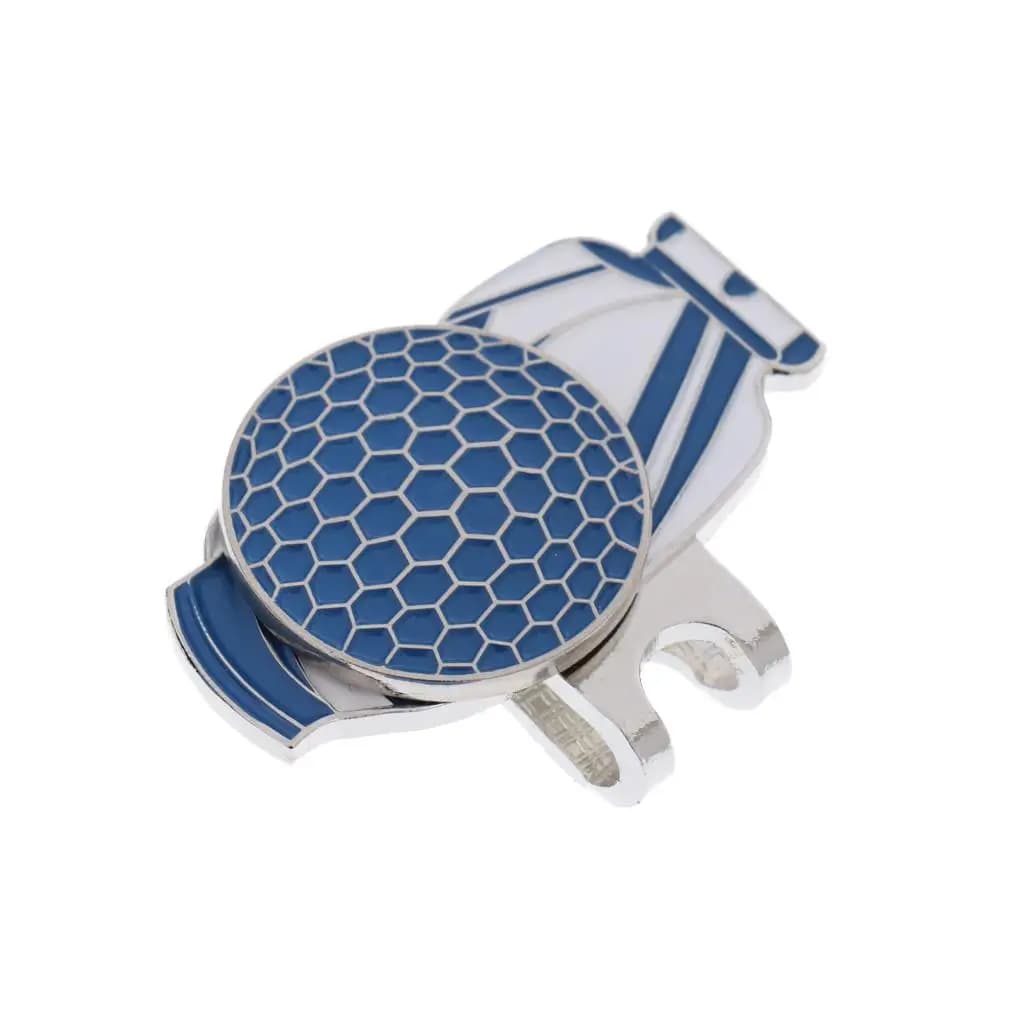 Alloy Golf Ball Marker Magnet Cap Clip Sports Accessories Hat Clip for Golfer Gift Golf Marking