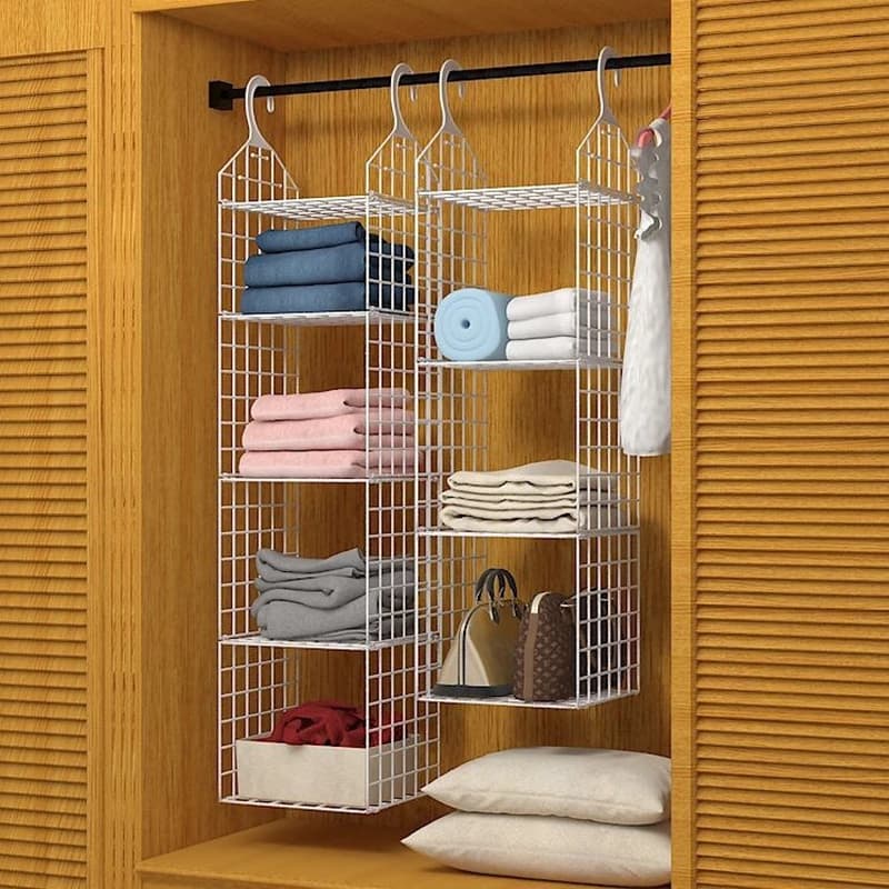 Clothes rack for wardrobe, bag holder and clothes, cabinet and wardrobe system