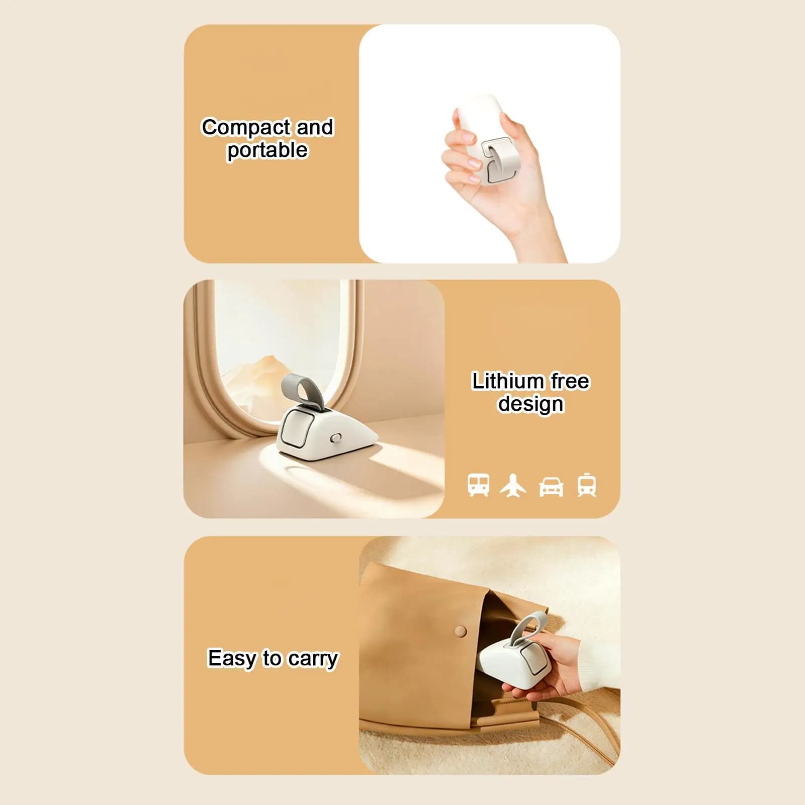 Allarme Fermaporta a Doppia Modalità, Protezione Antifurto per Casa, Cuneo Fermaporta con Allarme per Casa, Hotel, Appartamento, Dormitorio, Fattoria