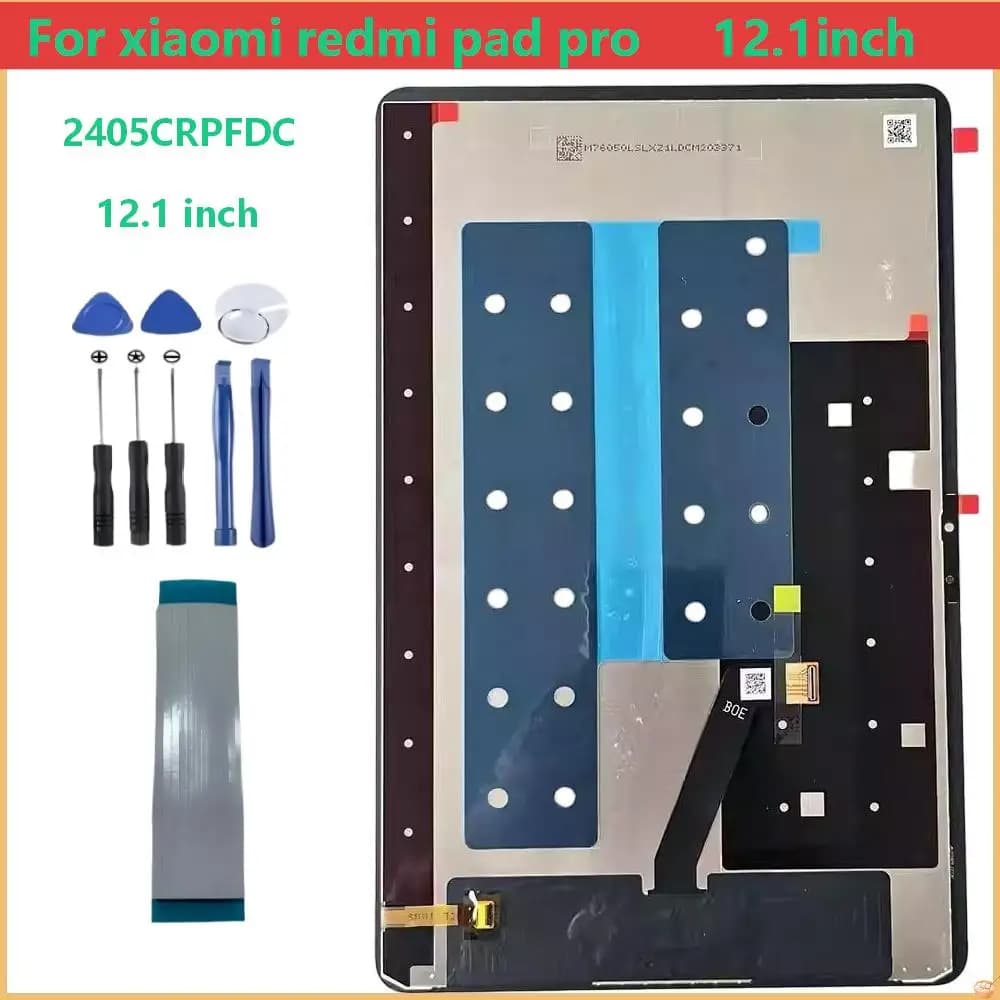 Ori 12.1 For Redmi Pad Pro 5G 2405CRPFDC LCD Display Touch Screen Digitizer Glass Assembly Repair#Co