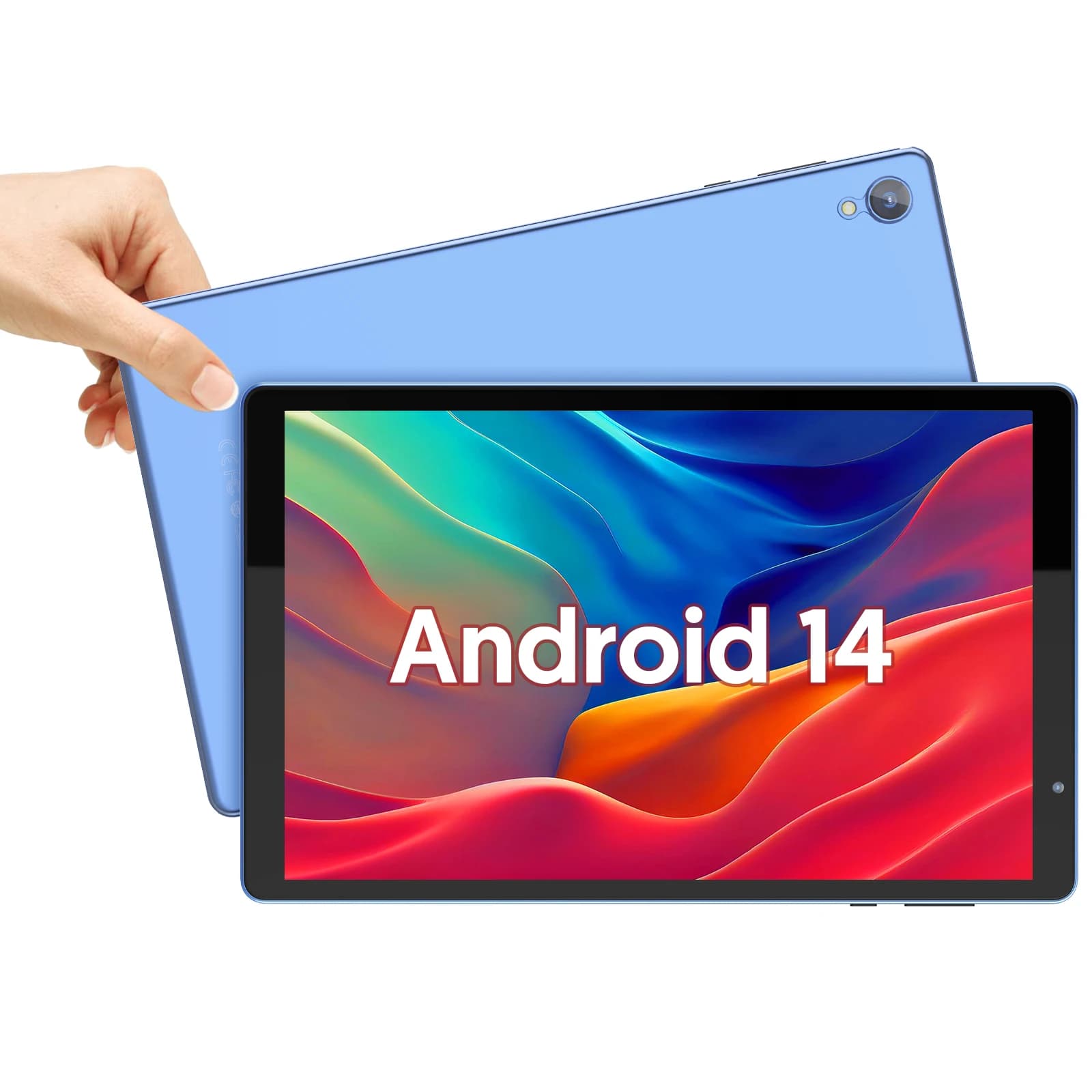 10.1 Inch Android 14 Tablet 4GB RAM (2GB+2GB) 32GB ROM Expandable up to 1TB 1280x800 HD Display 6000mAh Battery A133 Quad-core