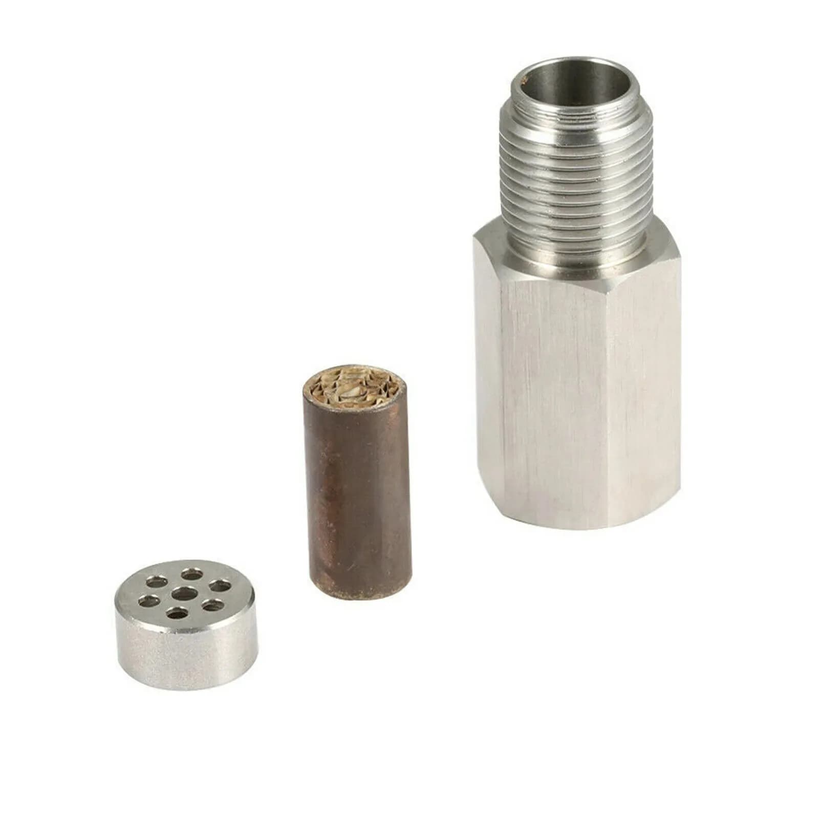 Adattatore distanziatore sensore ossigeno CHTNBO per luce motore, riparazione catalizzatore M18*1.5