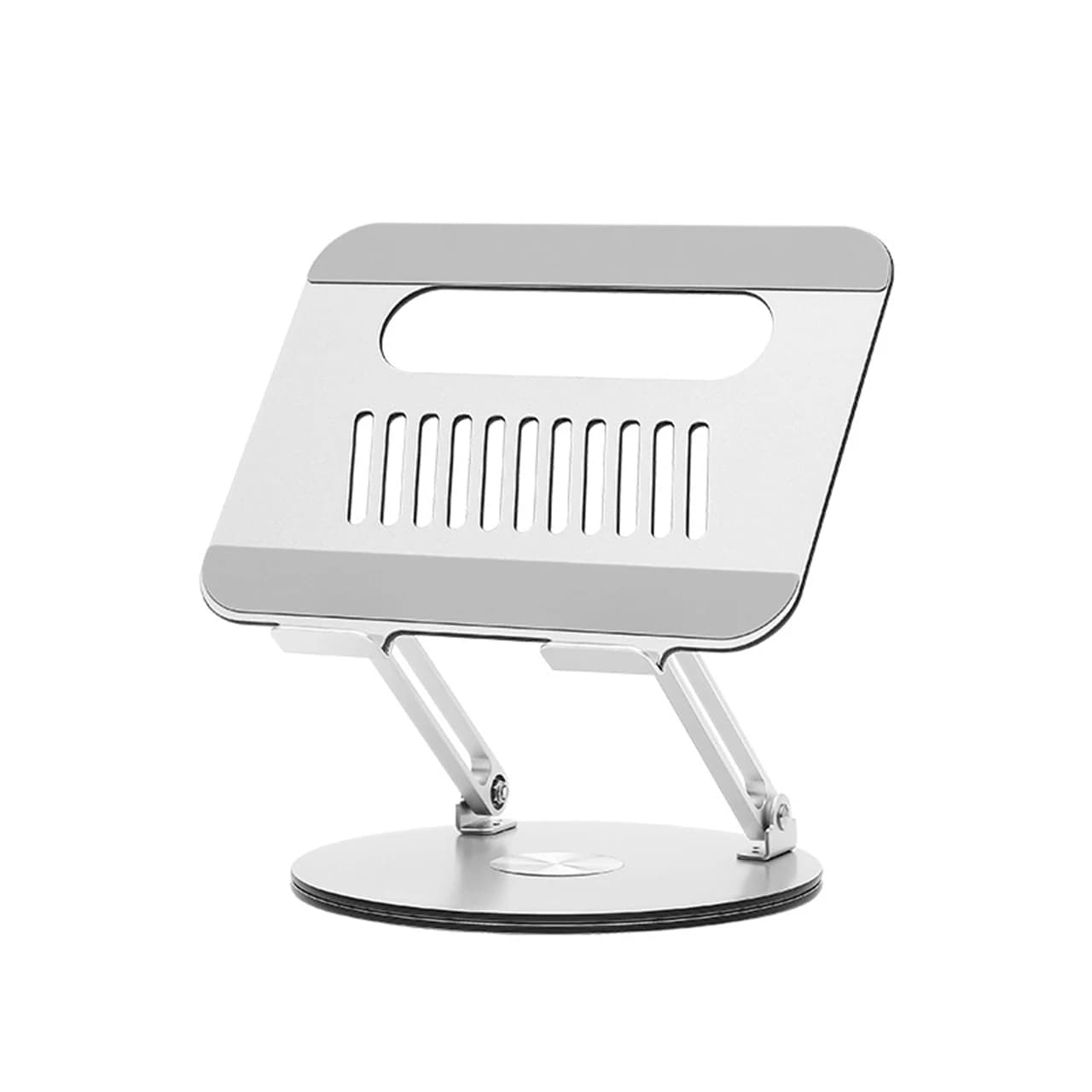 Supporto per Laptop a dissipazione di calore supporto per Notebook girevole a 360 ° supporto in alluminio sollevabile compatibile con supporto per Laptop da 9.7-17.3 pollici