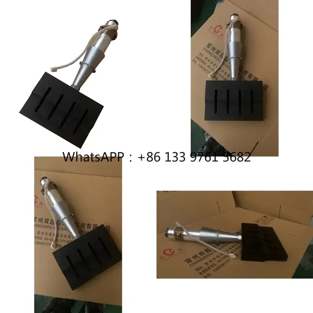 WSQ China Manufacturer 15kHz Ultrasonic Converter for N95 Mask Production