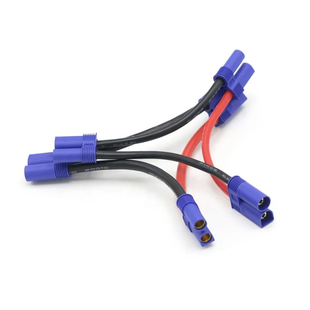 10PCS EC5 Serie 12AWG 100 millimetri Cavo Seriale Connettore Maschio A Femmina di Plastica Per RC Drone E Aereo Lipo Caricabatteria