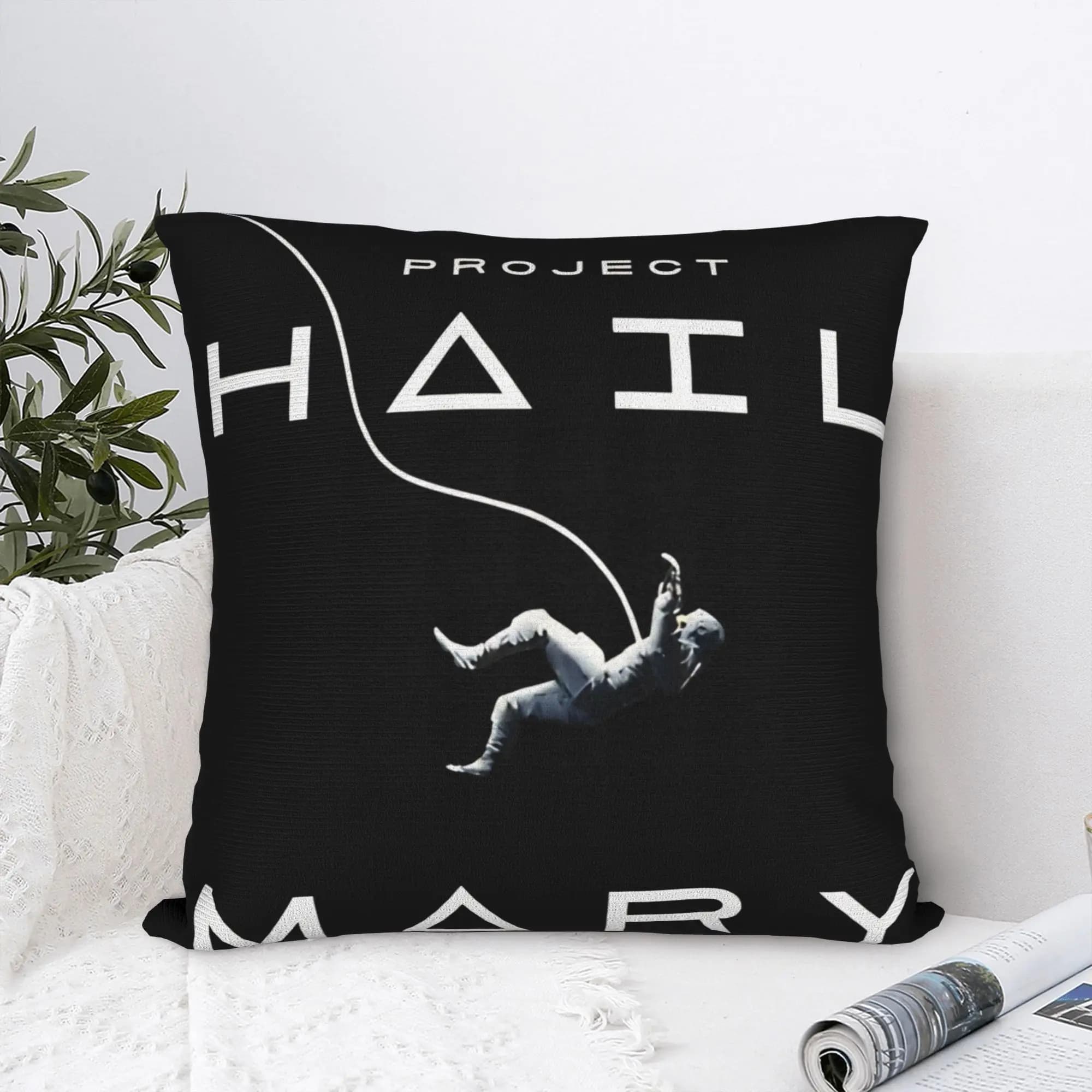 Pillow Cover Project Hail Mary Erid Funny Pillow Case For Sofa Couch Bed Living Room Pillowcases