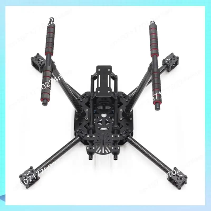 A17Z X500-X4 Kit telaio in fibra di vetro Telaio quadricottero con carrello di atterraggio treppiede F450 Supporto a quattro assi Controllo di volo APM