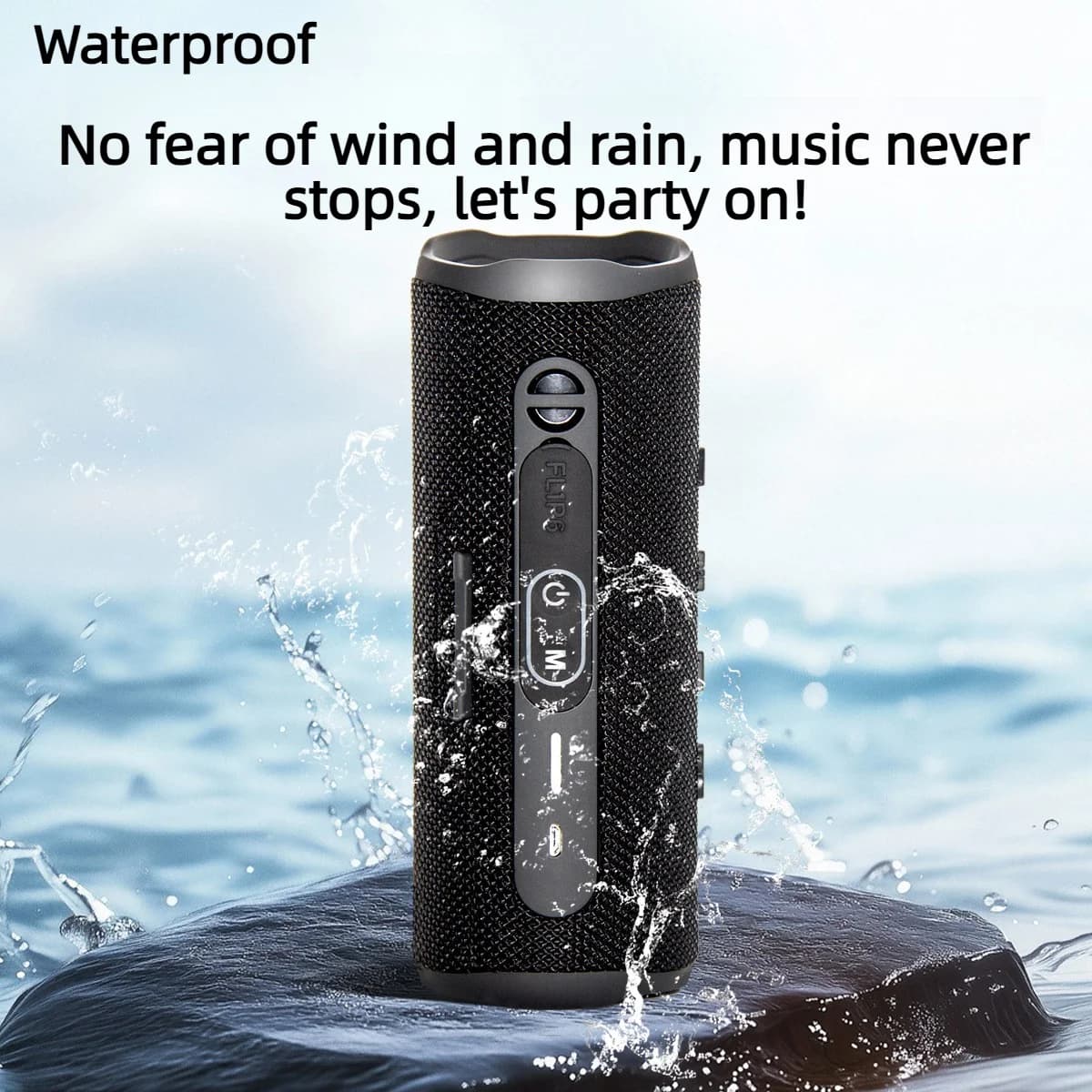 Altoparlanti Bluetooth portatili con subwoofer in offerta speciale, stereo surround per esterni, impermeabili, senza fili, ideali per feste