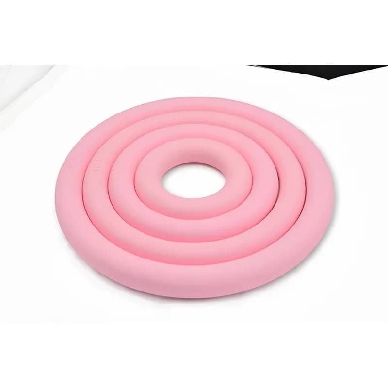 Home Gym Weight Silicone Power Weight Circular Yoga Pilates Fitness Dumbbell Half Circle Power Ring