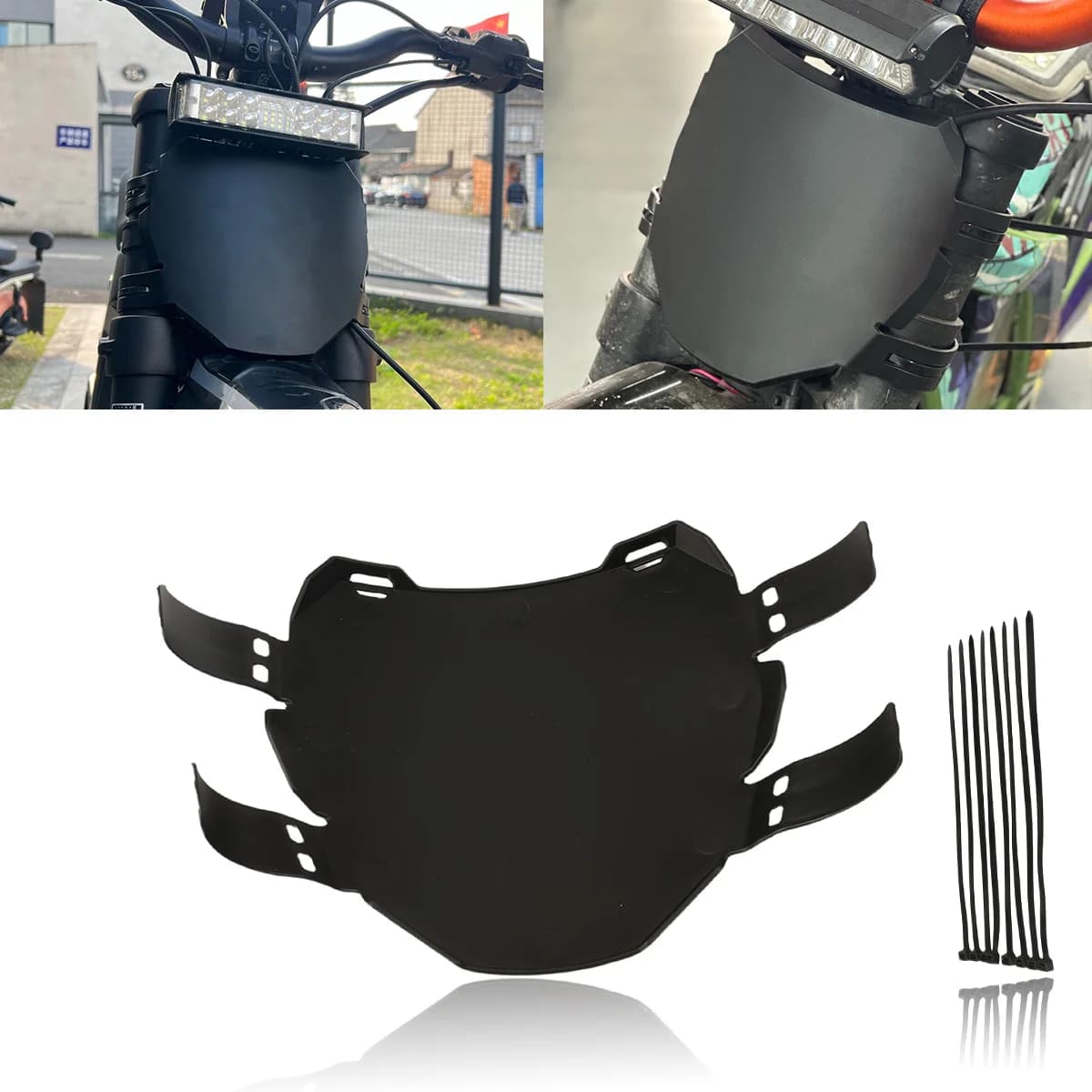Per Light Bee Surron SX Targa anteriore targhe targhe registrazione accessori moto Dirt Pit Bike elettrico