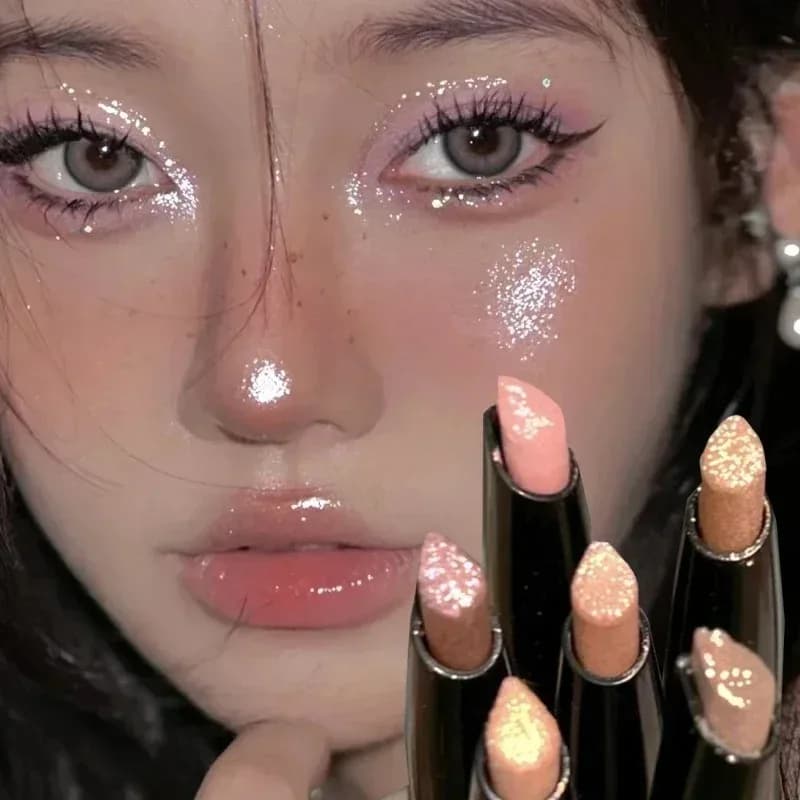 Ombretto perlescente Matita stick Ombretto glitter Trucco Impermeabile Shimmer Silkworm Liner Pen Cosmetici Strumento per il trucco di bellezza