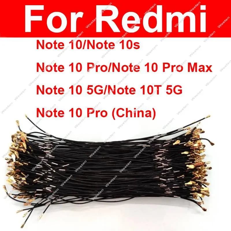 Cavo flessibile dell'antenna di segnale per Xiaomi Redmi Note 10 10 Pro Max 10S 10T 4G 5G segnale connettore Wifi Flex Ribbon Parts