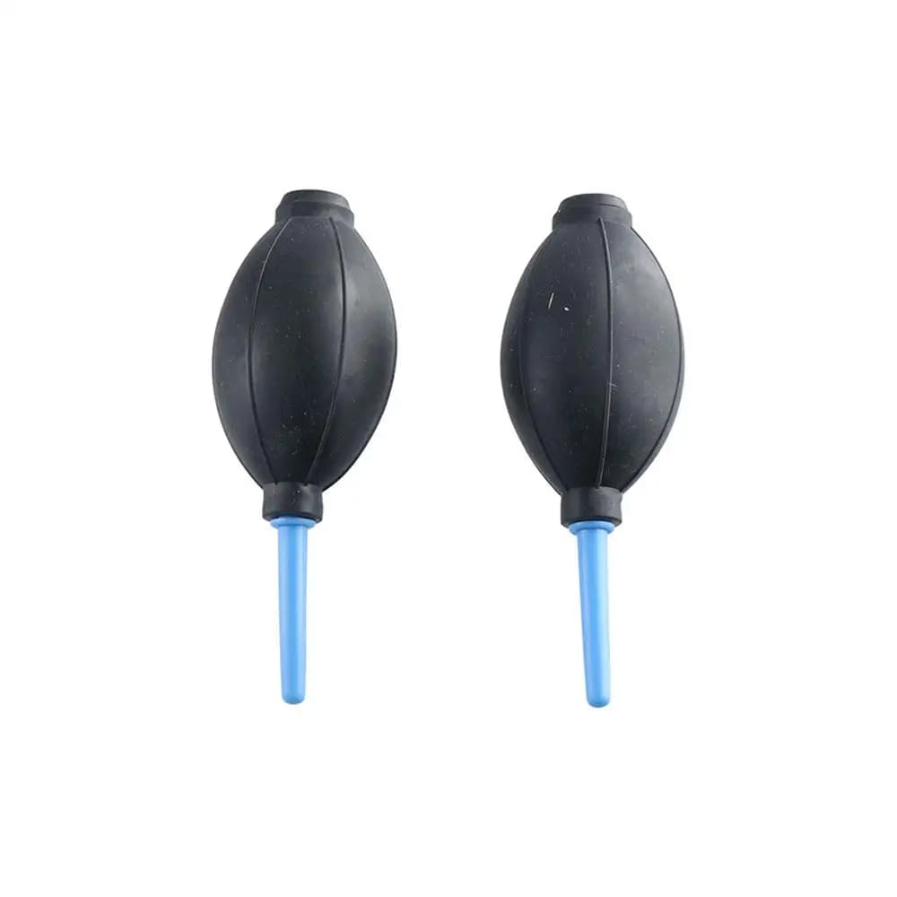 Comodo detergente per soffiatore per polvere con sfera nera in silicone per orologio, fotocamera reflex, pulitore per lenti binoculari, pompa per soffiatore d'aria in gomma