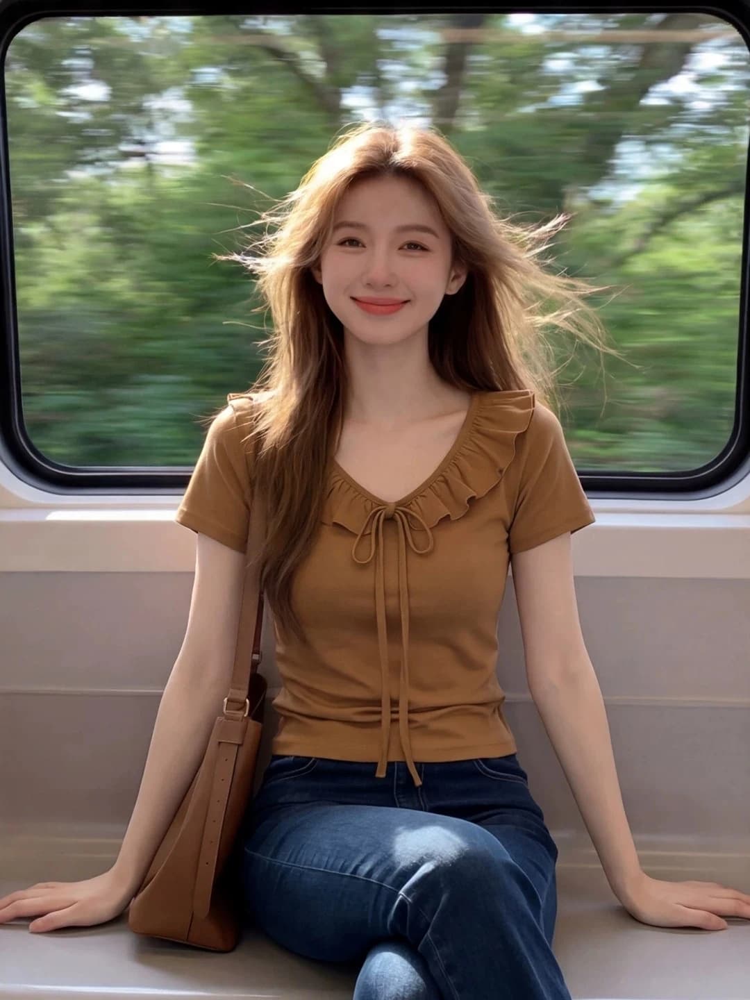plus Size Summer New V-Neck Short Sleeve T-Shirt Women Slimming Design Sense Top with Lace Hem Korean Style Commute Wind