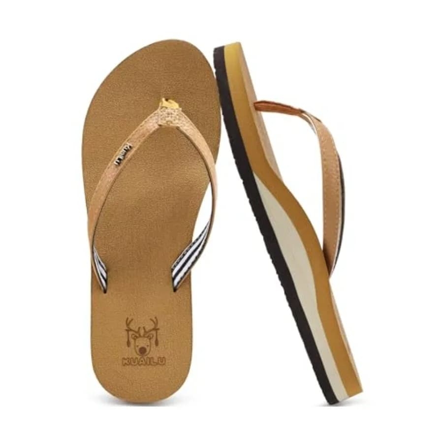 Infradito da donna con supporto plantare, comode per yoga, to wear, for the summer, from the beach, from the walk, with cushion cushion