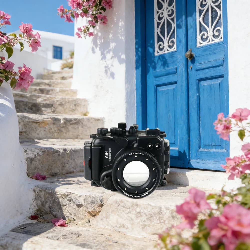 For panasonic Lumix DMC-GM1 underwater camera case waterproof underwater cover