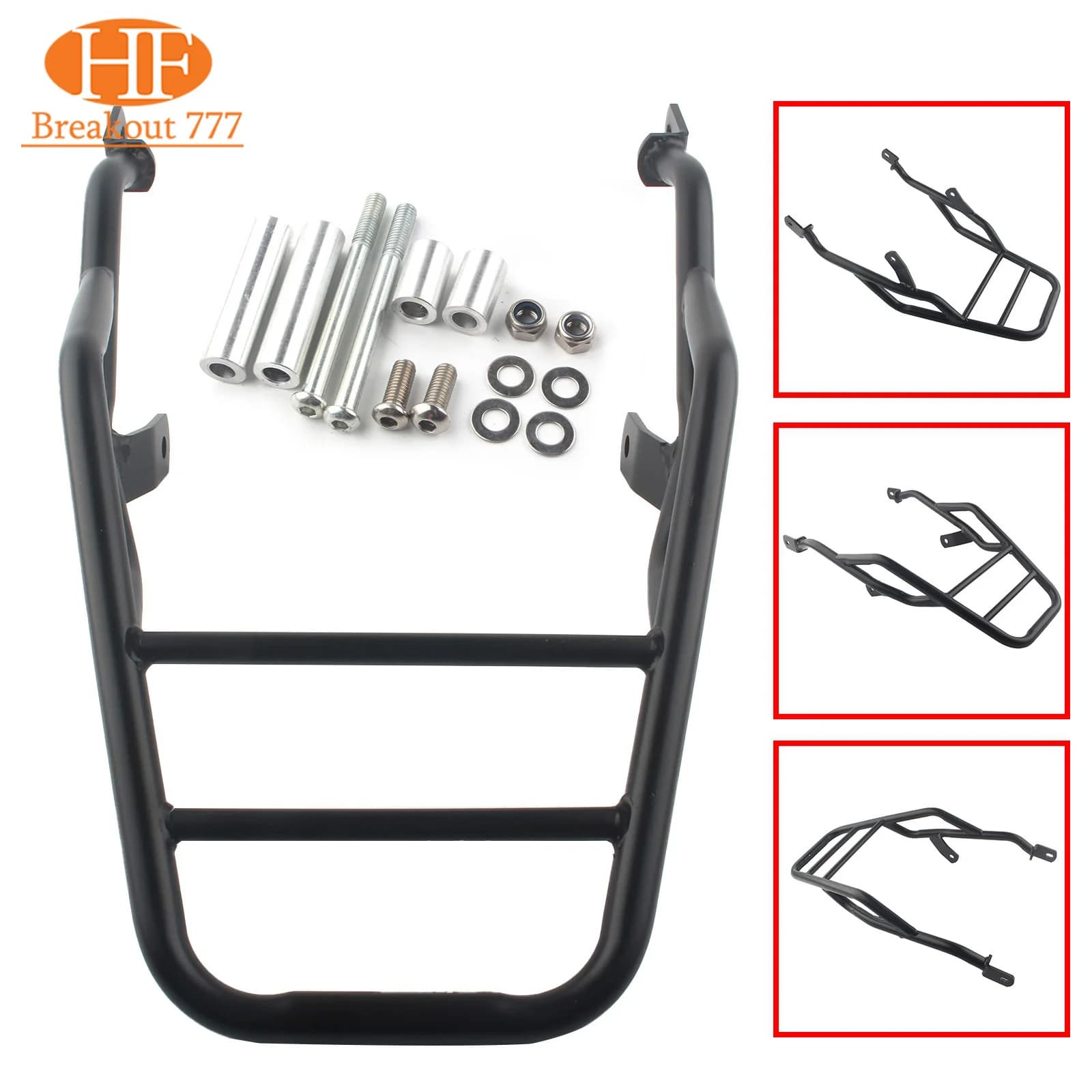 Luggage Rack Rear Tail Rack Top Box Case Suitcase Carrier Board For Scrambler 1200 XC XE 2019-2023 2020 2021 2022 Accessories