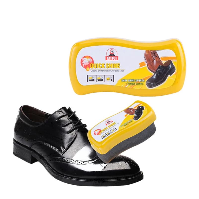 Spugna per lucidare le scarpe, protezione in pelle senza lucidatura, lucidatore per vera pelle, sintetica e similpelle, detergente per stivali, scarpe,