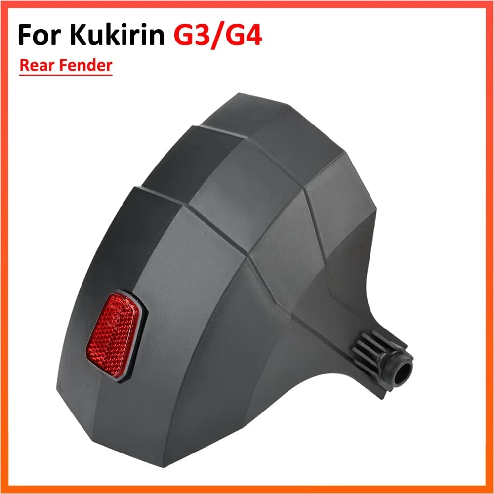 Parafango posteriore per monopattino elettrico Kukirin G3 G4, paraspruzzi compatibile con pneumatici tubeless da 10,5 pollici, piastra in ABS