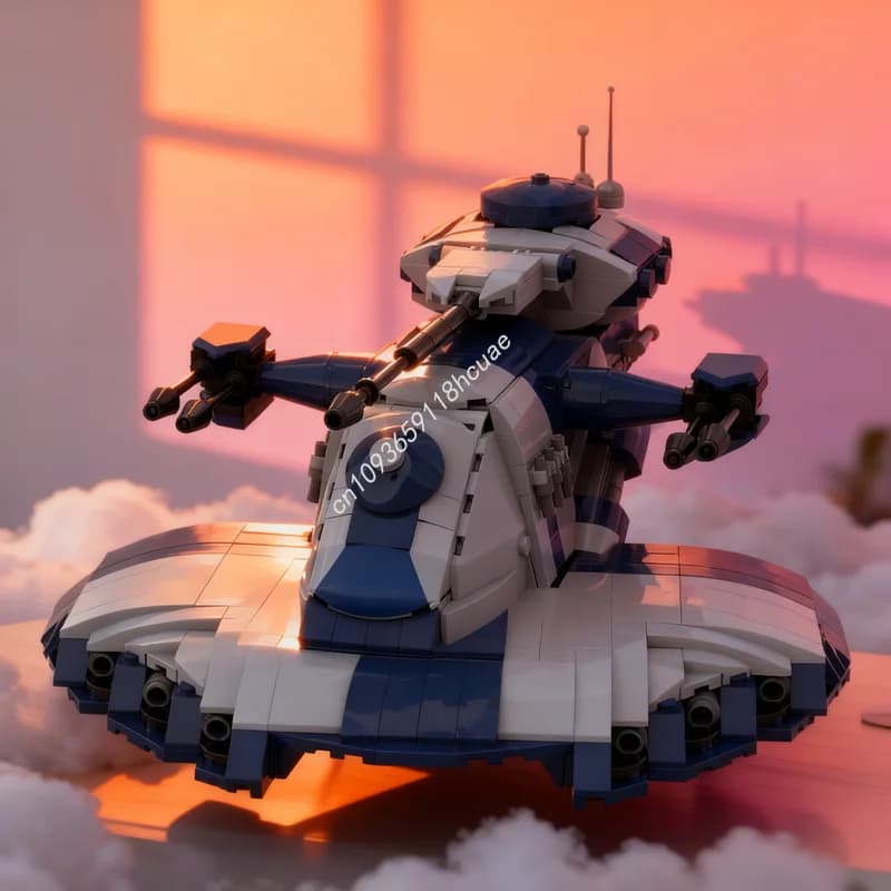 688 Pezzi MOC Modello di Carro Armato d'Assalto CIS, Blocchi da Costruzione, Architettura Educativa, Idea Regalo di Natale, Giocattolo per Bambini
