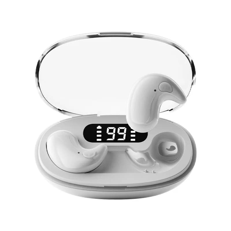 Auricolari Bluetooth wireless X55 OWS Comfort tutto il giorno Nessuna fatica Indicatore batteria Auricolari leggeri per lavoro Sport e viaggi