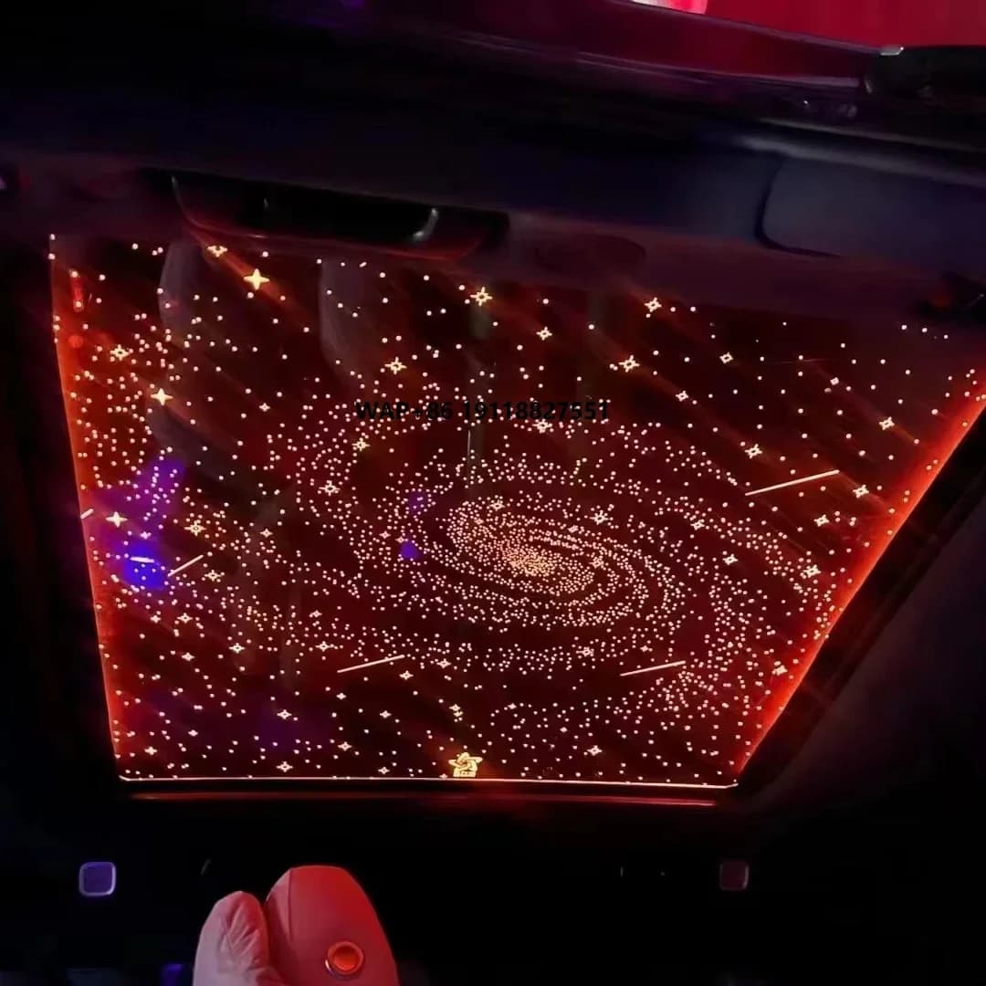 General Motors Sunroof Rainbow Film Sparkling Starry Sky Automotive Sunroof Explosion Proof Sunscreen Protective Film