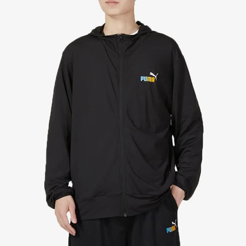 Puma Authentic Mens Summer New Hooded Sports Jacket 678006-01