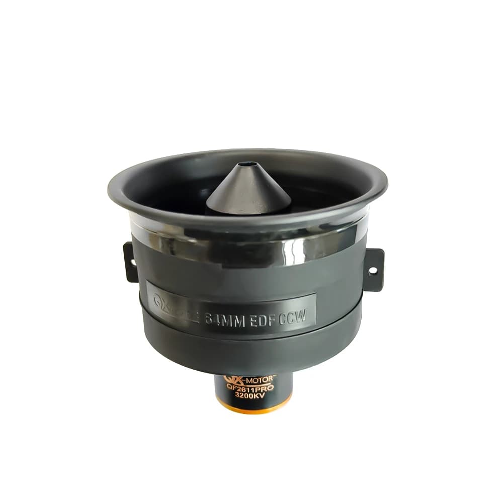 Ventola intubata EDF QX-MOTOR a 5 pale da 64 mm QF2611PRO CW CCW con motore brushless per elicottero multirotore RC, drone ad ala fissa - Ricambio