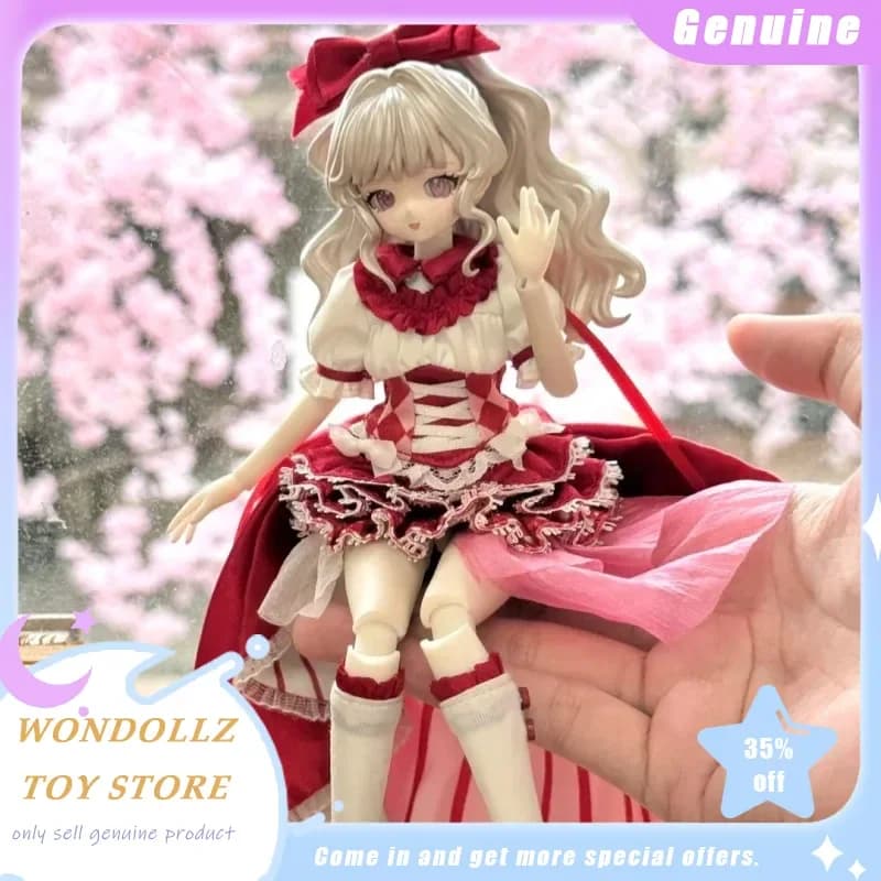 New 1/8 Bjd Lumiput E-Alike Girl Group Series Blind Box Cute Girls Action Figure Desktop Ornament Trendy Toy Surprise Gift