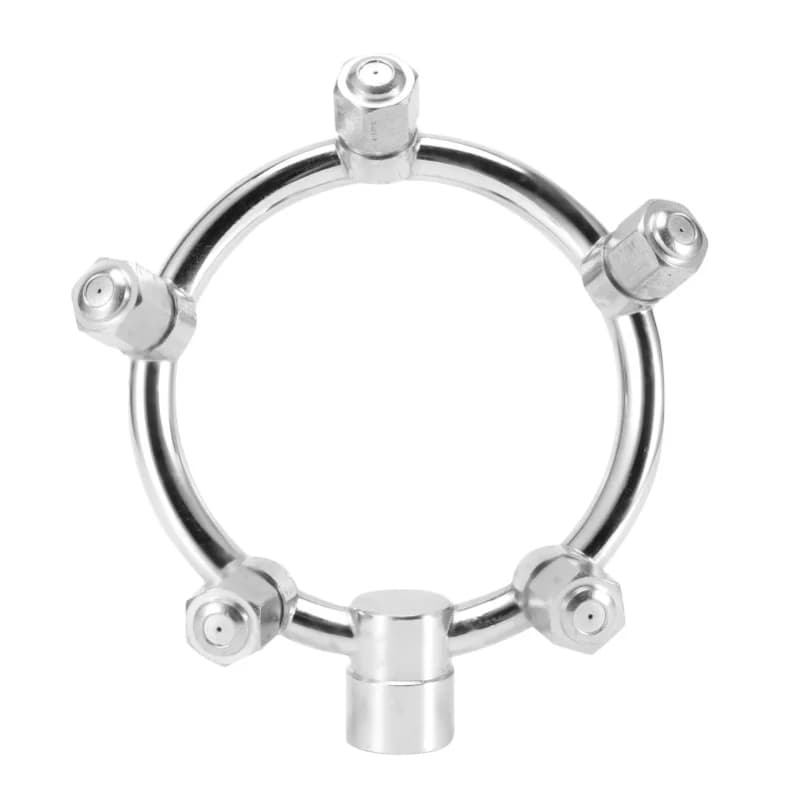 Ugello Nebulizzatore G1/4 Filettatura Femmina a 5 Teste Circolari per Umidificazione Giardino