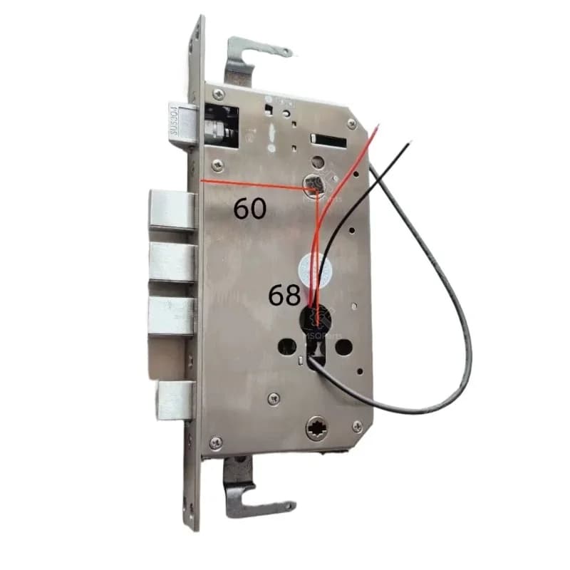 Serratura Elettromagnetica Incorporata 12V per Controllo Accessi, Compatibile con Sistemi di Sicurezza per Citofoni e Videocitofoni