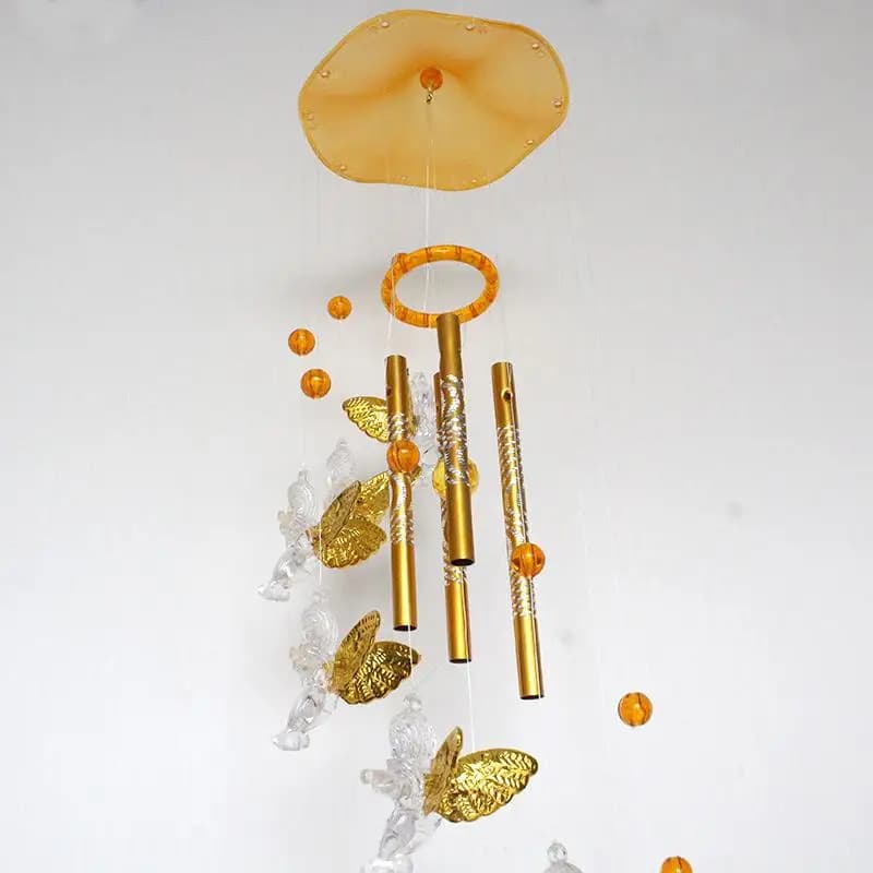 Angel Cupid Wind Chime Creative Hanging Ornament Lucky Pendant For Home Decor Gift