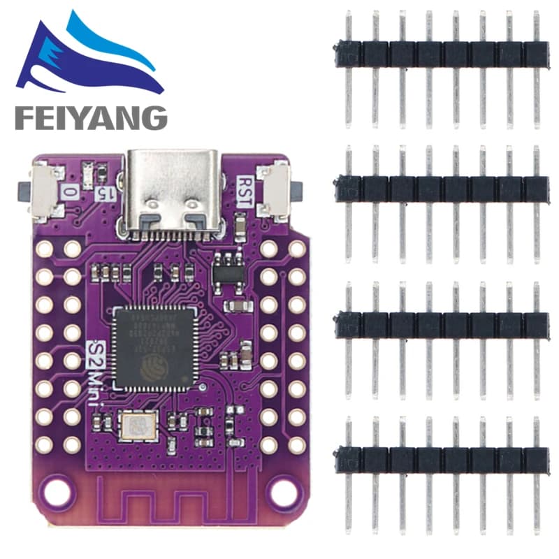 ESP32 S2 Mini WIFI Board Based ESP32-S2FN4R2 ESP32-S2 4MB FLASH 2MB PSRAM MicroPython For Arduino Compatible D1 mini upgrade