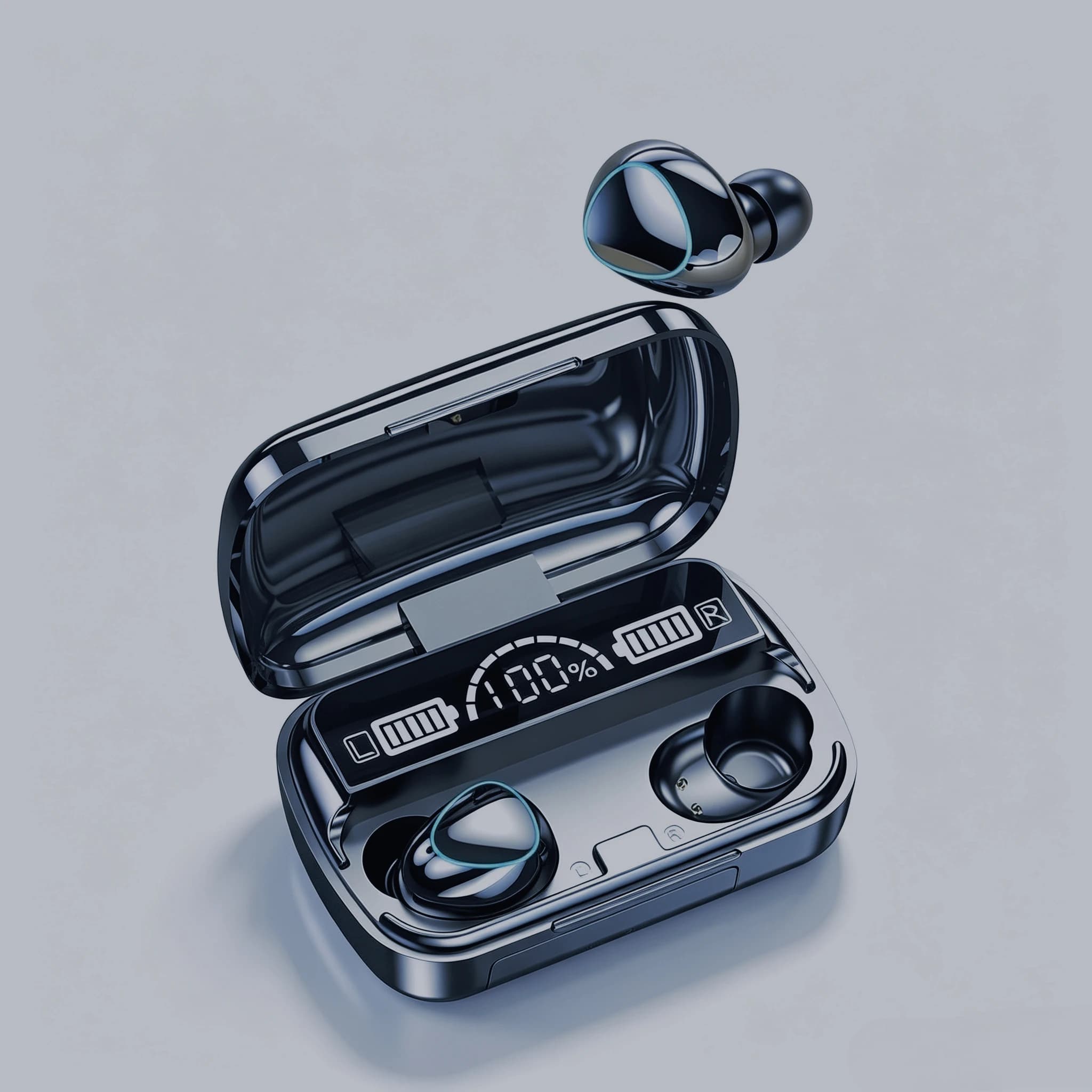 Auricolari Bluetooth Cuffie Wireless Impermeabili Auricolari Sportivi per Huawei iPhone OPPO Xiaomi TWS Cuffie Musicali