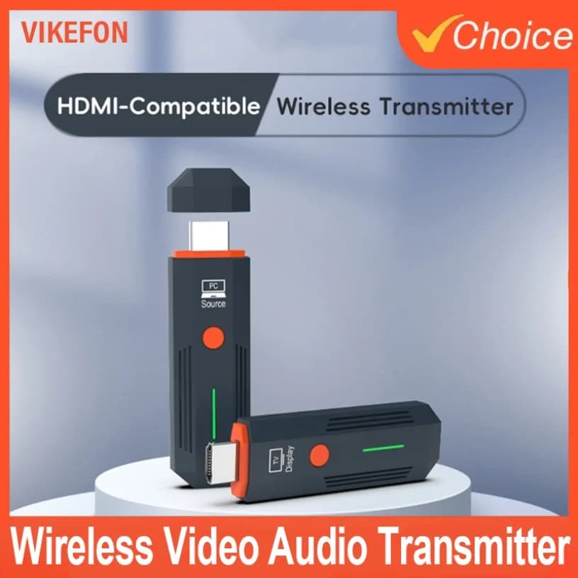 50M 1080P Trasmissione wireless compatibile HDMI Trasmettitore video e ricevitore Cavo adattatore display Schermo per fotocamera PC a TV