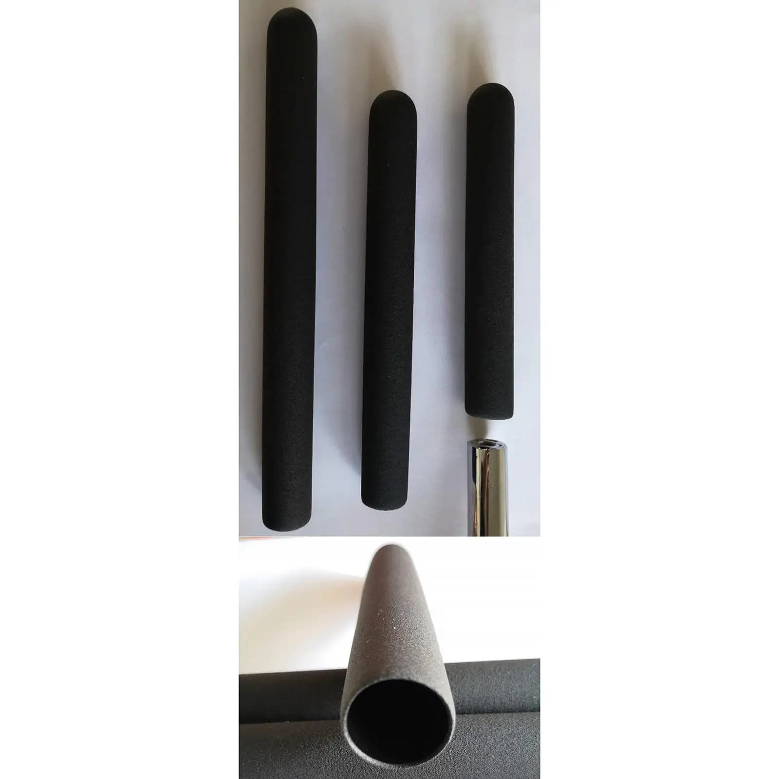 2x Protective Sleeves for Handlebar, Robust Handlebar Mats, Multipurpose Adapters for Workout and Fitness
