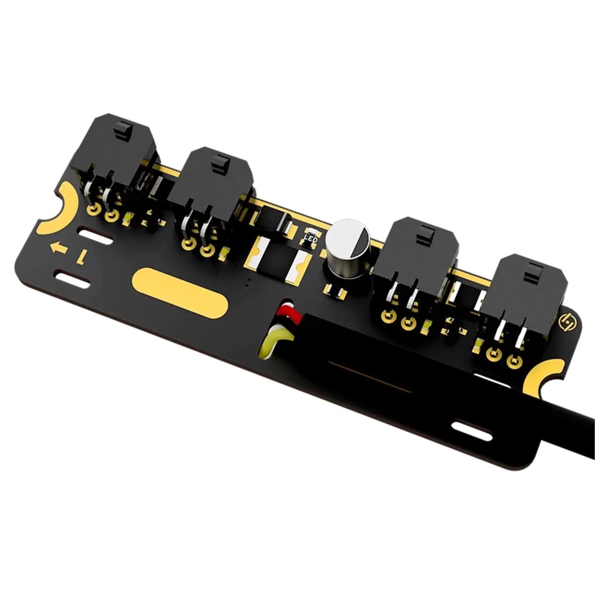 (A75T) 4 Ports Expansion Hub with Power Signal Protection for Bambu Lab A1, A1 Mini, X1, H2D, H2S 3D Printers Accessories