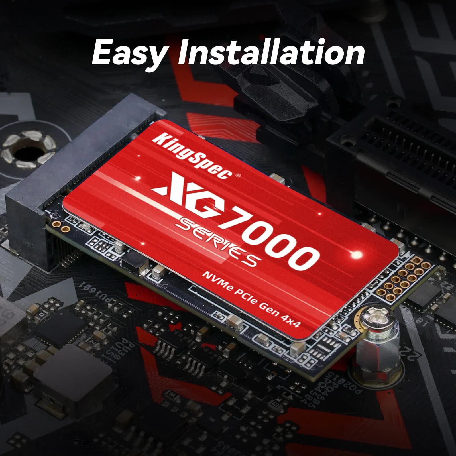 KingSpec 2242 SSD M2 PCIe 4.0 1TB 2TB M.2 NVMe 7200MB/S Unità a stato solido interne Chiave M Disco rigido per PS5 Laptop Desktop FAI DA TE
