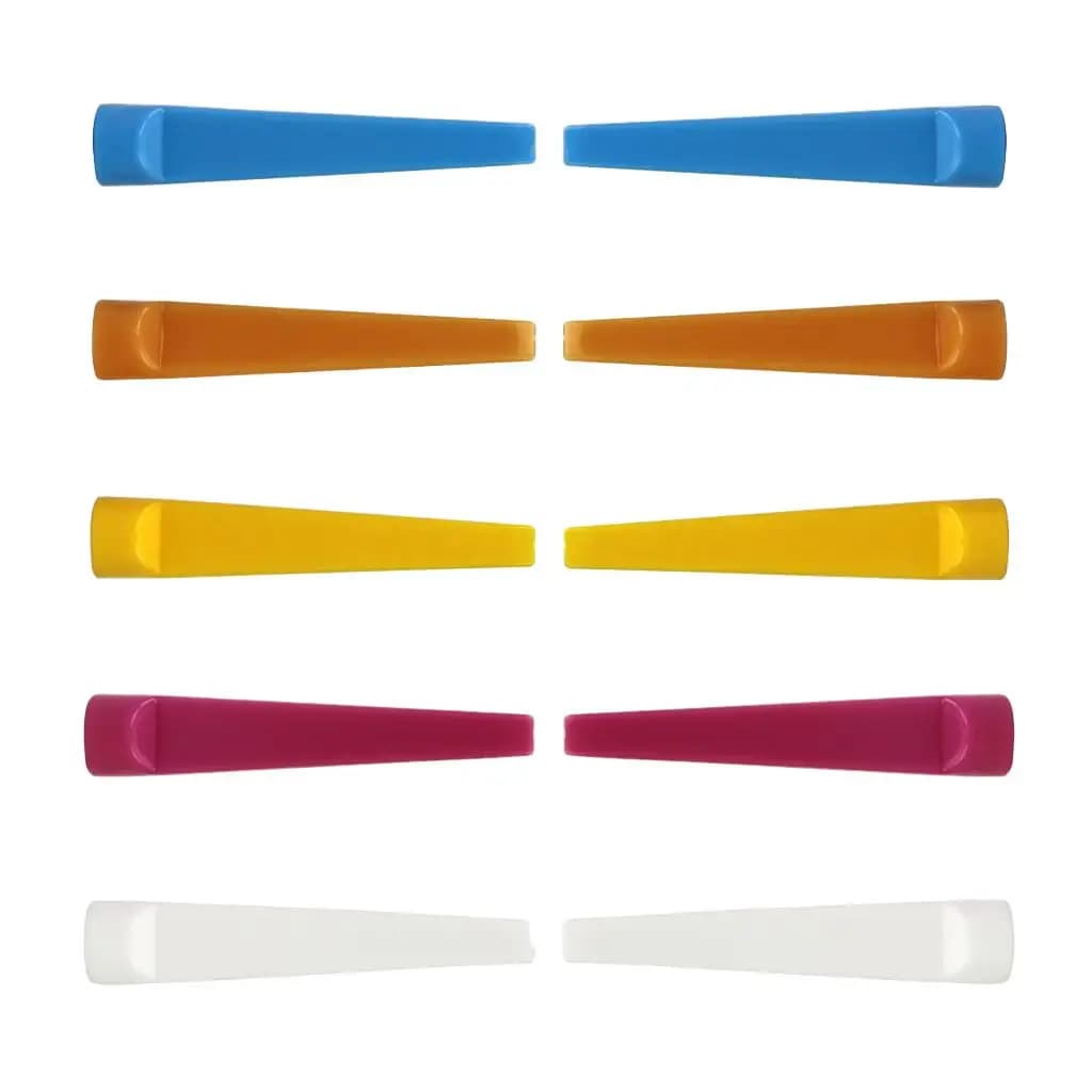 Golf Tees 70mm Plastic Wedge Flat Top Low Friction Durable Lightweight Golfer Tool Accessories Set